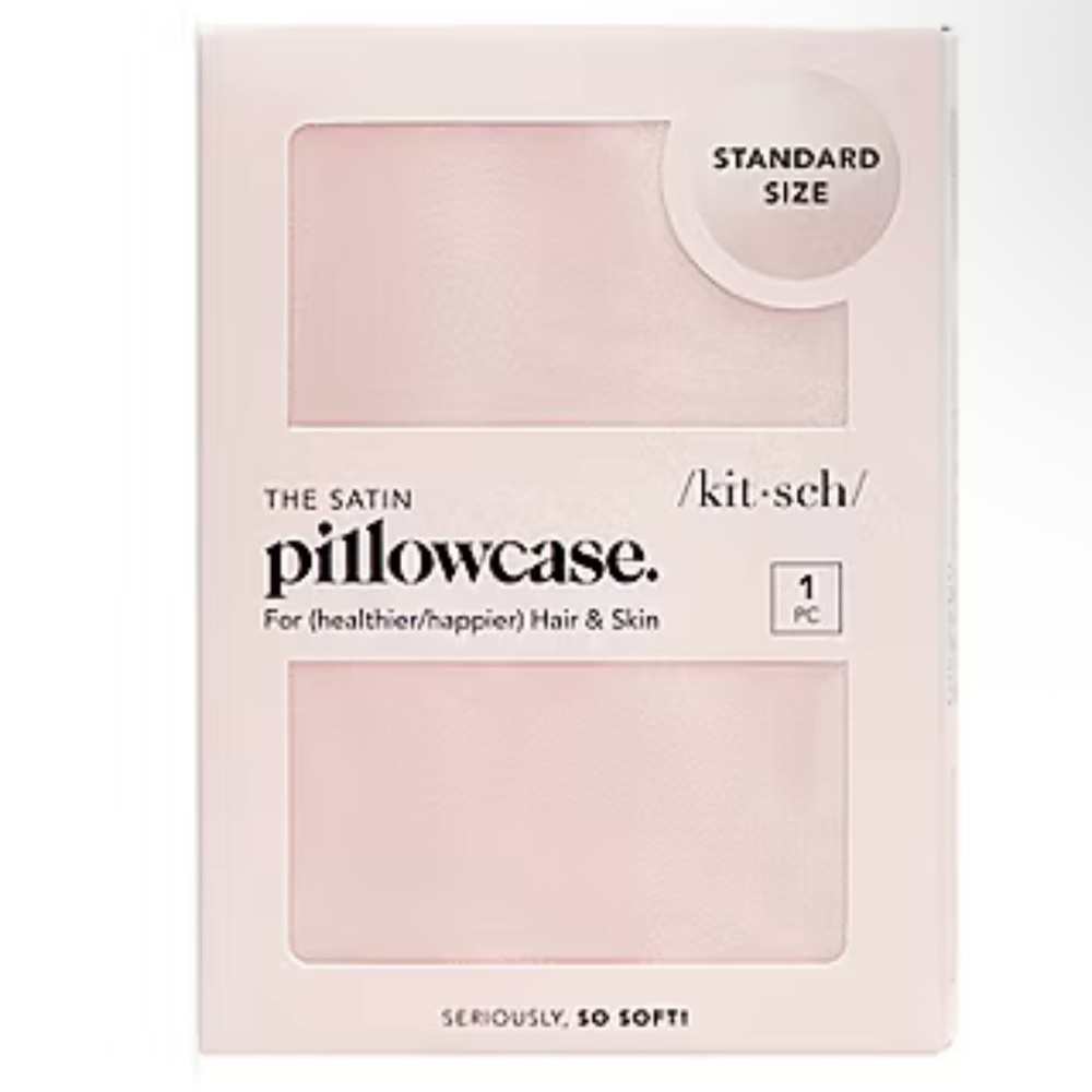 Kitsch Satin Pillowcase Blush - set of 2
